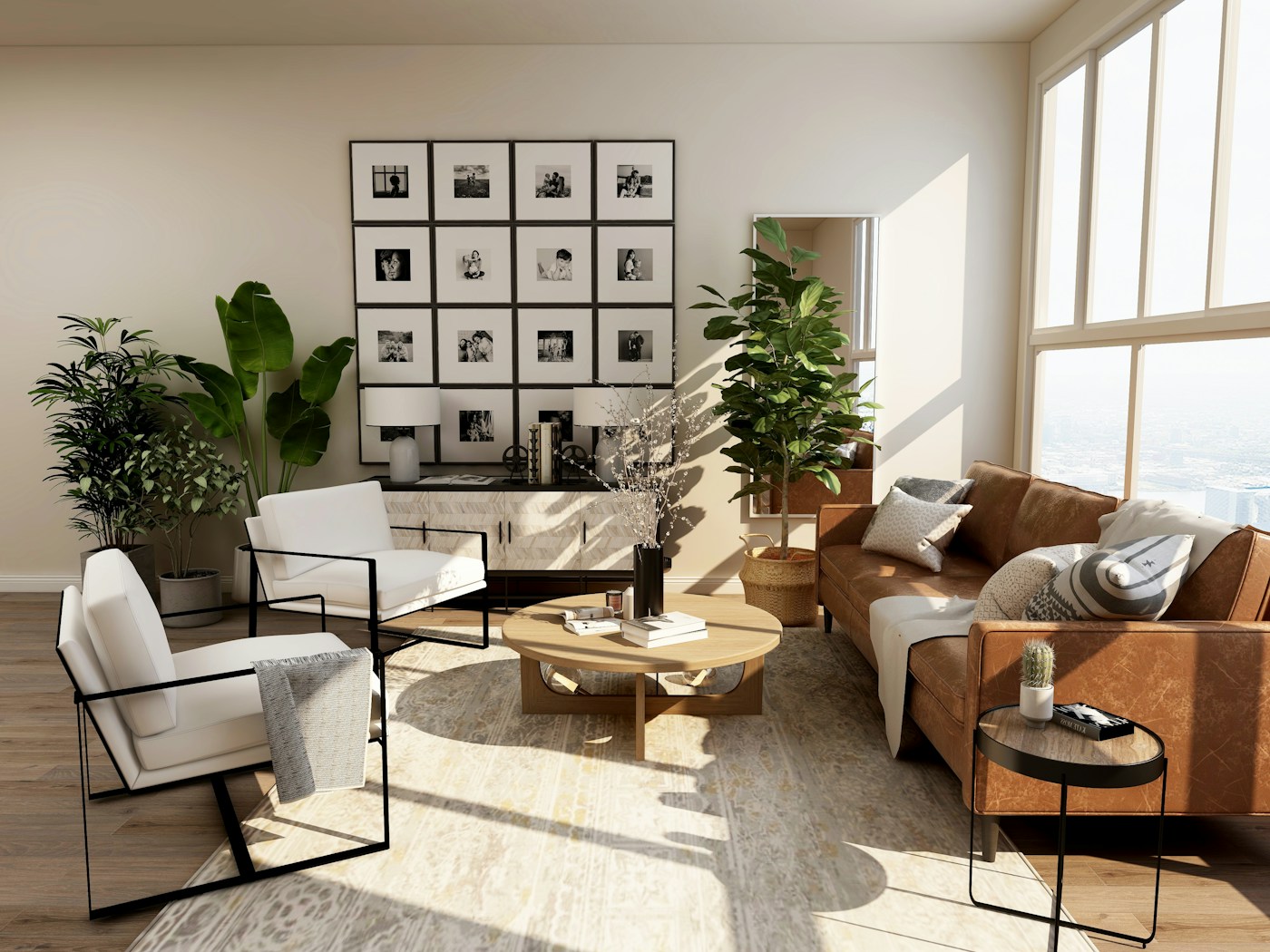 A considered space and materials for creative living